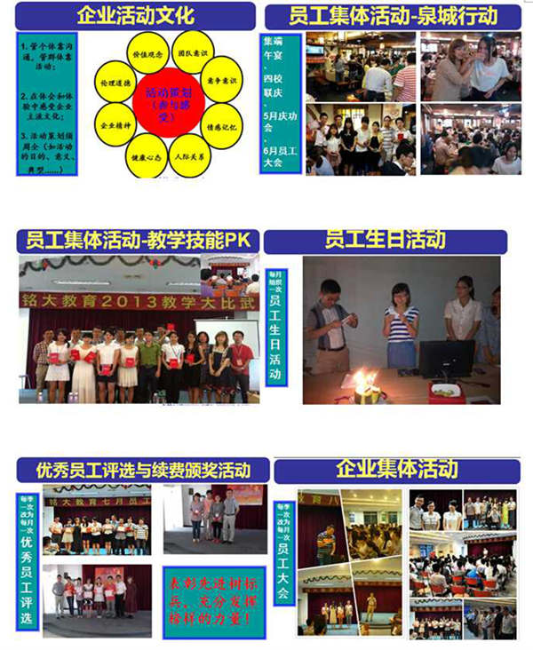 2013年泉州銘大教育培訓學校推行全面管理升級 2013年泉州銘大教育培訓學校推行全面管理升級