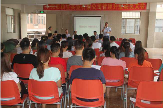 2015年6月1日—至今東莞市穎生實業有限公司推行全面管理升級 2015年6月1日—至今東莞市穎生實業有限公司推行全面管理升級