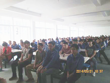 2014年5月21日,瑞安市紀龍汽車電器有限公司管理升級動員大會召開 2014年5月21日,瑞安市紀龍汽車電器有限公司管理升級動員大會召開