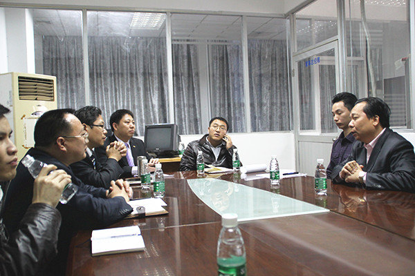 正睿咨詢專家老師對海榮中高層管理者進行調研診斷 正睿咨詢專家老師對海榮中高層管理者進行調研診斷