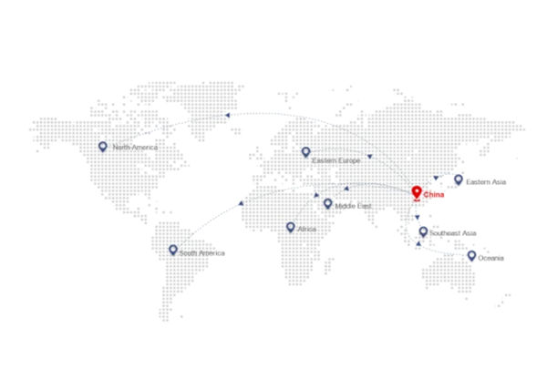 華勁在海內外建立了完善的營銷網絡 華勁在海內外建立了完善的營銷網絡