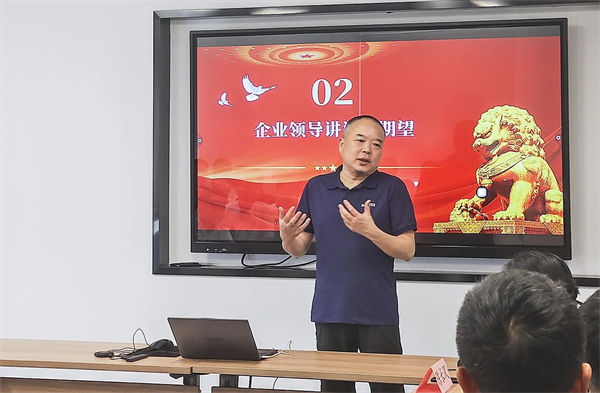 博可機械董事長陳長風先生致辭 博可機械董事長陳長風先生致辭