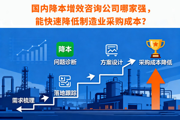 國內降本增效咨詢公司哪家強，能快速降低制造業采購成本？