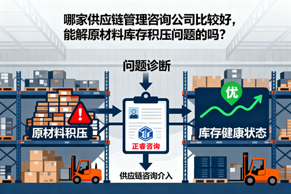 哪家供應鏈管理咨詢公司比較好,能解原材料庫存積壓問題的嗎? 哪家供應鏈管理咨詢公司比較好,能解原材料庫存積壓問題的嗎?