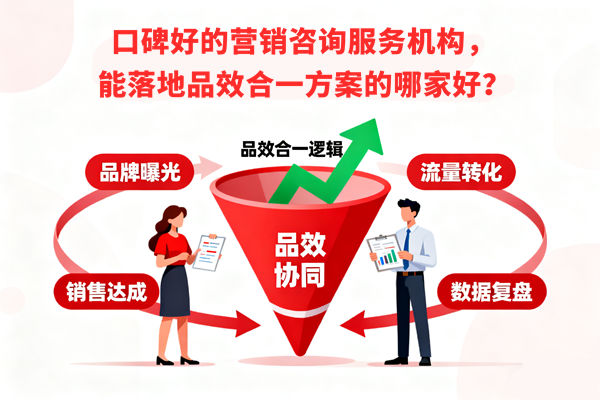 口碑好的營銷咨詢服務機構，能落地品效合一方案的哪家好？